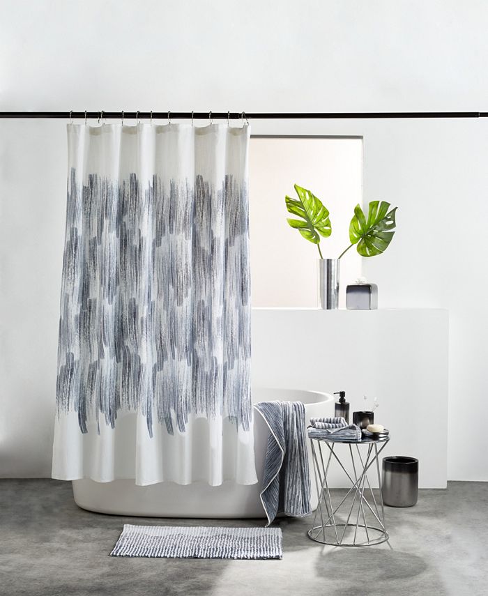 DKNY Brushstroke Ombre Shower Curtain Macy's
