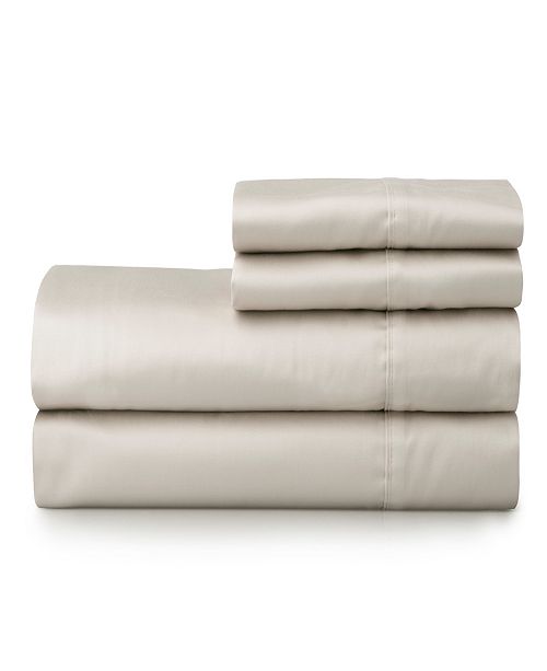 Welhome The Premium Cotton Sateen Full Sheet Set Reviews Sheets Pillowcases Bed Bath Macy S