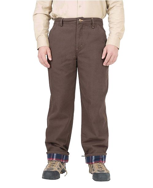Mountain And Isles Men S Insulated Flannel Lined Carpenter Pant