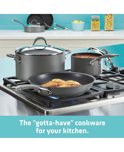 Circulon Radiance HardAnodized Nonstick 10 Piece Cookware Set