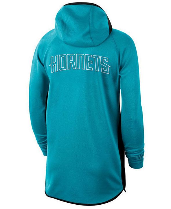 Nike Men's Charlotte Hornets Thermaflex Showtime Full-Zip Hoodie ...