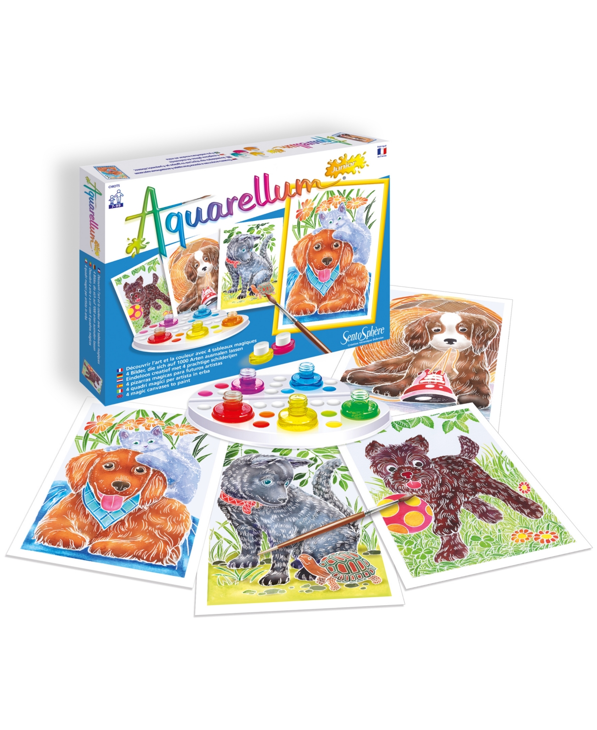 Aquarellum Junior - Sweet Dogs