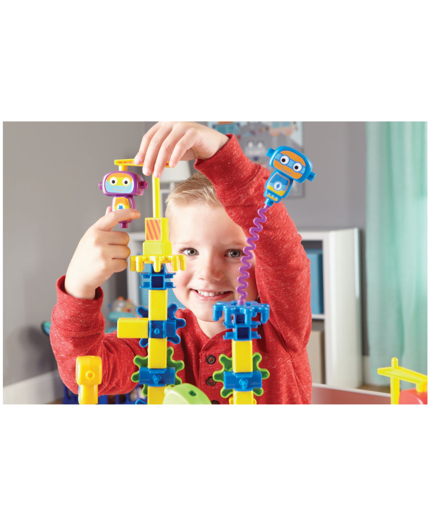 Детский конструктор Areyougame Robot Factory Gears! Gears! Gears! Building Set, Ages 4+ — фото 3