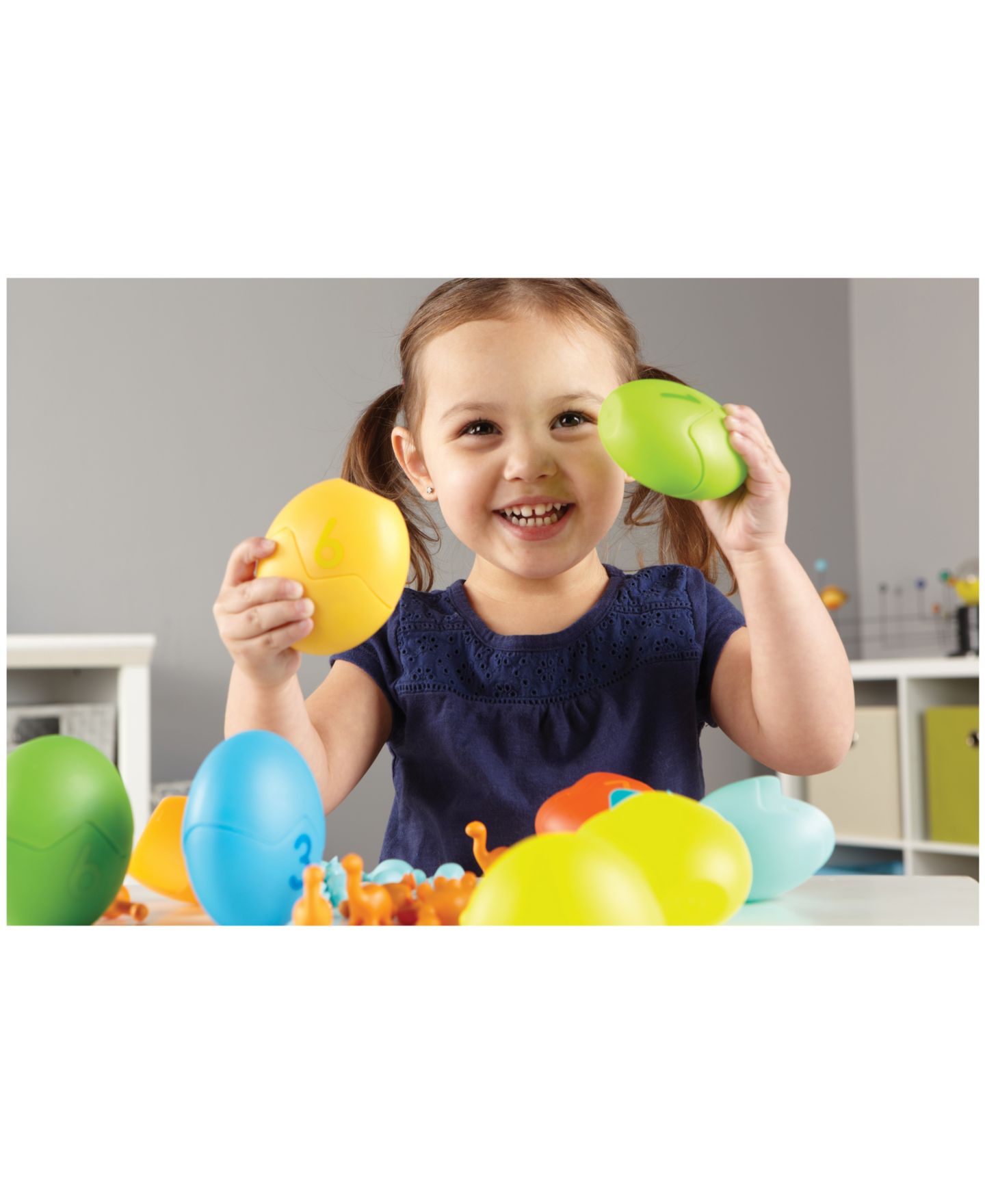 Детские игрушки Areyougame Counting Dino-Sorters 55-Piece Math Activity Set, Ages 3+ — фото 7