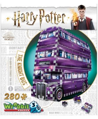MasterPieces Puzzles Wrebbit Harry Potter Collection - The Knight Bus 3D Puzzle- 280 Pieces