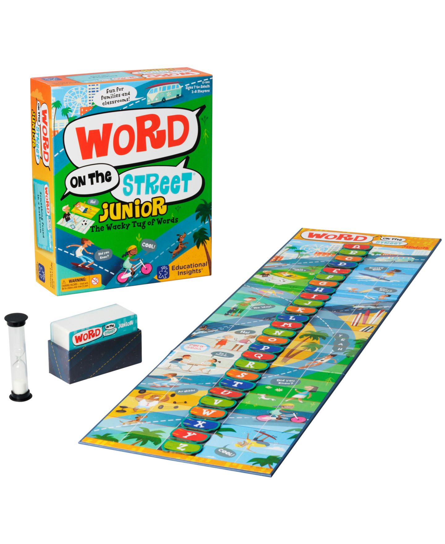 Детская настольная игра Areyougame Word on the Street Junior Family Educational Board Game, Ages 7+ — фото 8