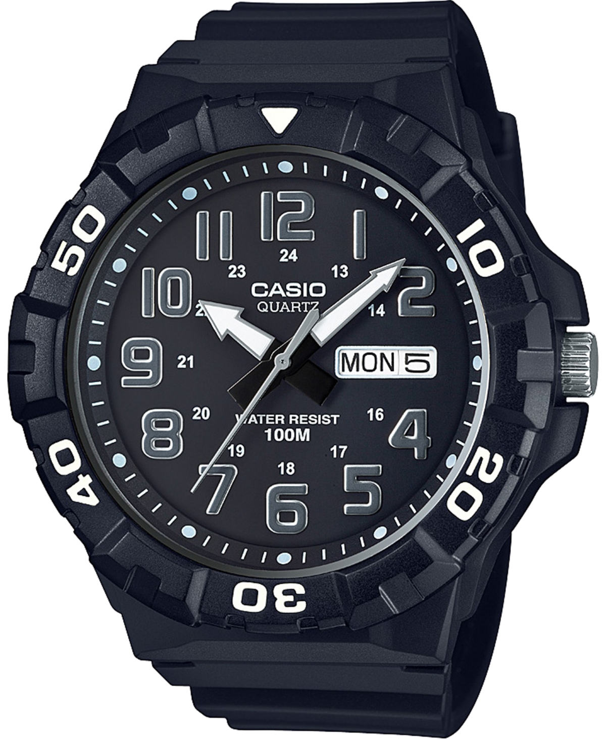 Casio Men's Black Resin Strap Watch 50mm