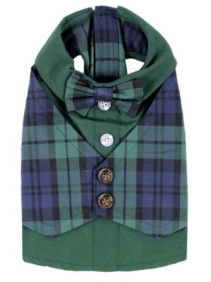 Scottish Tuxedo Green Plaid