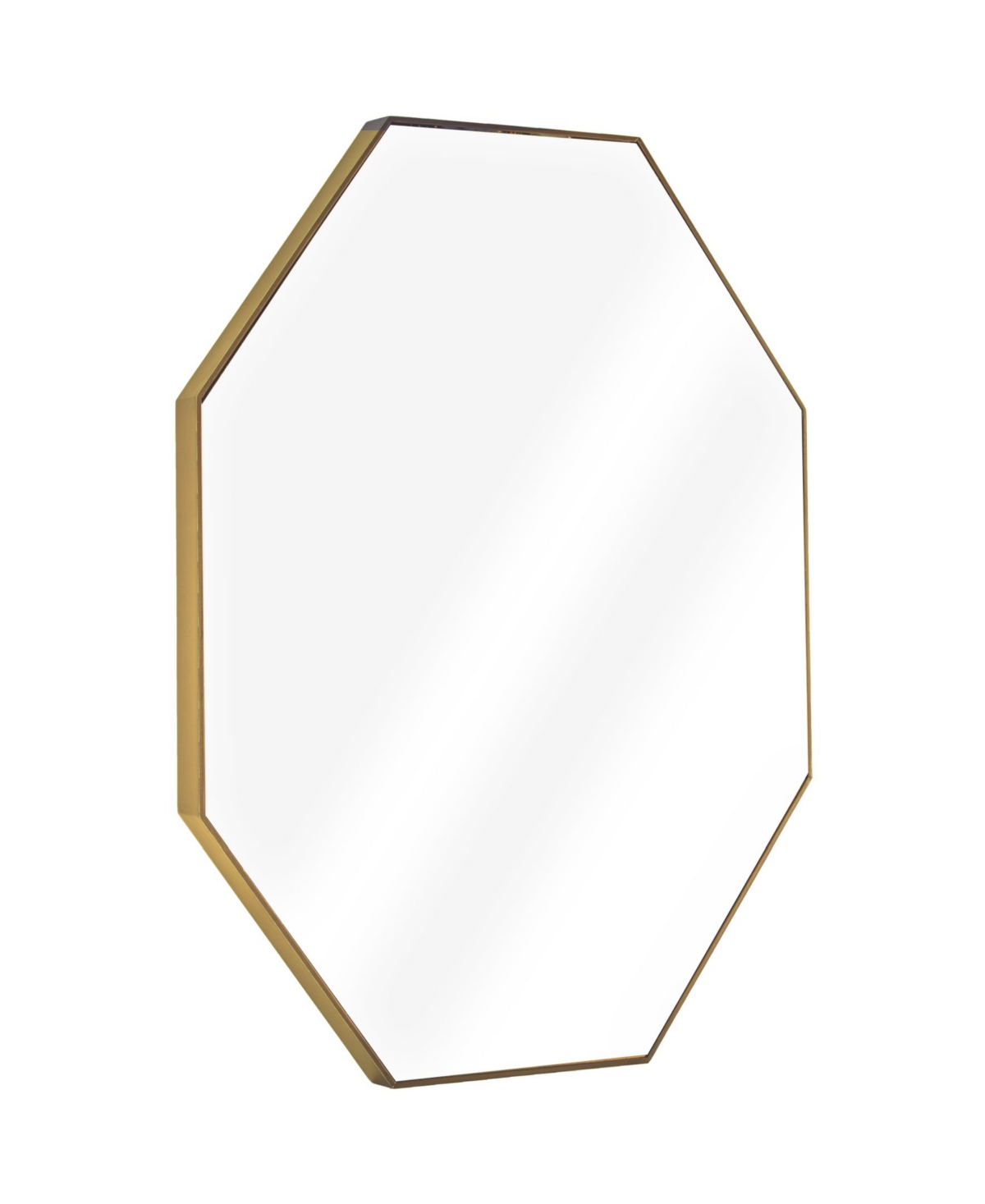 American Art Decor Octagon Wall Vanity Infinity Mirror - Gold