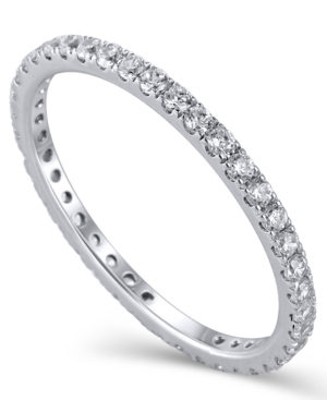 image of Certified Diamond (1/2 ct.t.w.) Eternity Band in 14K White Gold