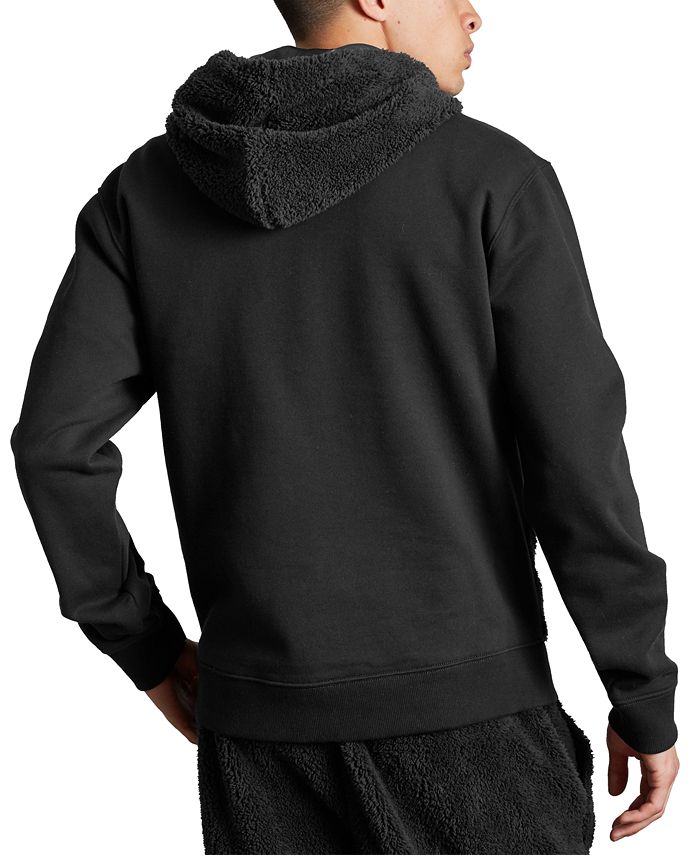 Champion faux fur hoodie Clearance