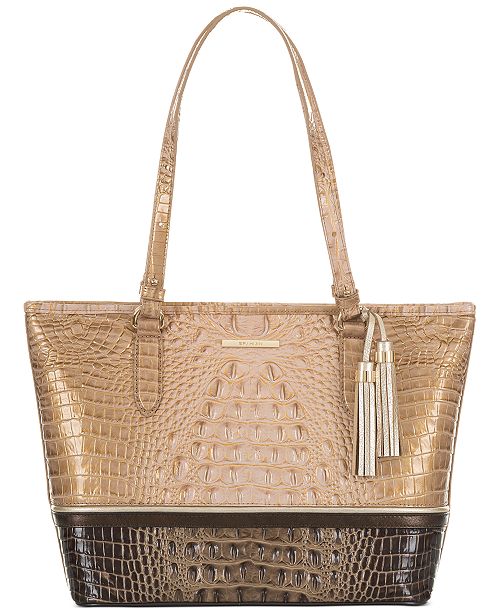 Brahmin Chiffon Roseleaf Medium Asher Tote Reviews Handbags Accessories Macy S