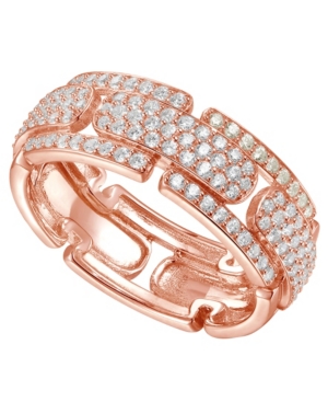 image of 3/4 ct. t.w. Round Shape Diamond Ring in 14k Rose Gold