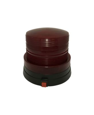 Creative Motion Battery-Operated Red Police Beacon Light with Flashing Bright LEDs