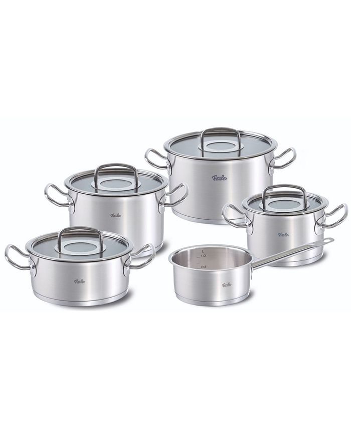 Fissler 9 Piece Original Profi Collection Cookware Set with Glass Lids Macy's