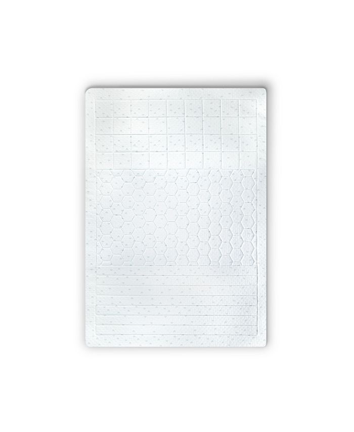 SensorGel - Sensor Gel Smart Zone 3-Inch Quilted Memory Foam Mattress Topper - Queen