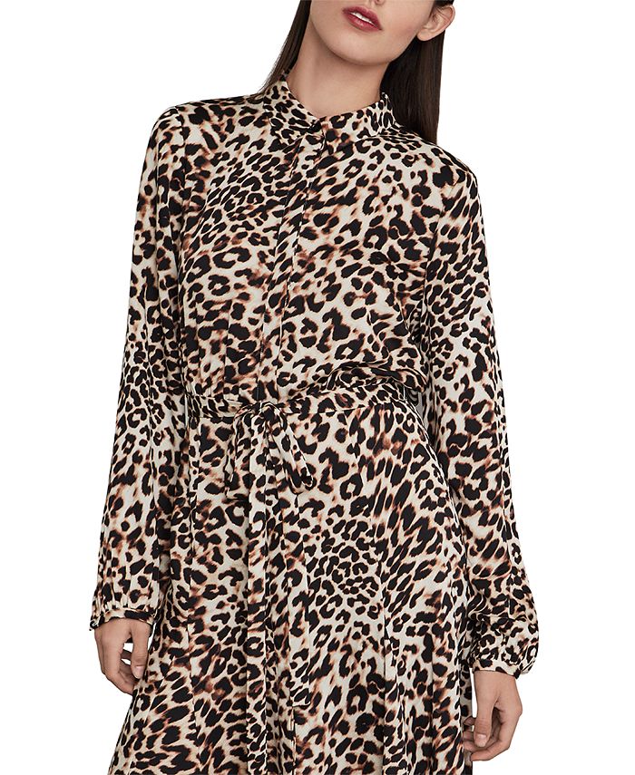 BCBGMAXAZRIA LeopardPrint Dress Macy's