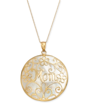 image of Mother-of-Pearl Mom Flowery 18