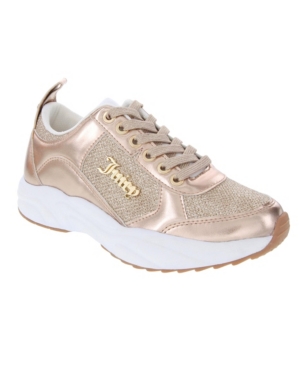 JUICY COUTURE ENCHANTER LACE UP SNEAKERS WOMEN'S SHOES