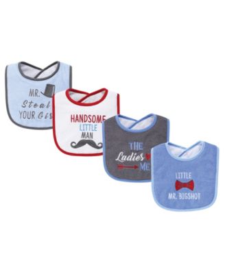 Four-Piece Fiber-Filled Feeding Bibs