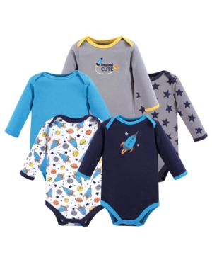 Luvable Friends Long Sleeve Bodysuits 5-Pack