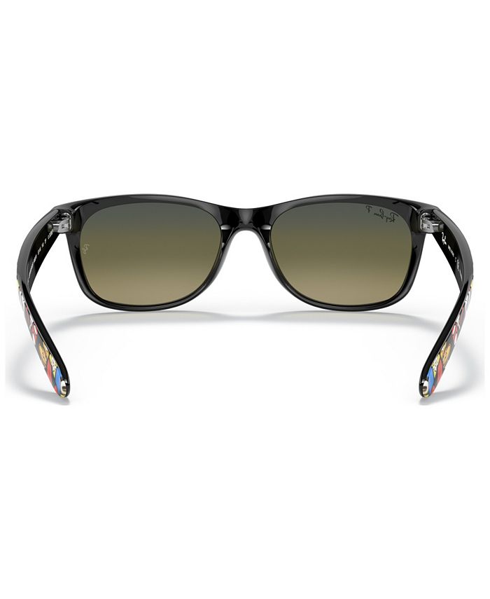 Ray-Ban - Polarized Sunglasses, RB2132 55 NEW WAYFARER