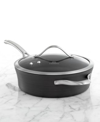 Calphalon Contemporary 3-Quart Saute Pan - Hard-Anodized Nonstick Aluminum Cookware