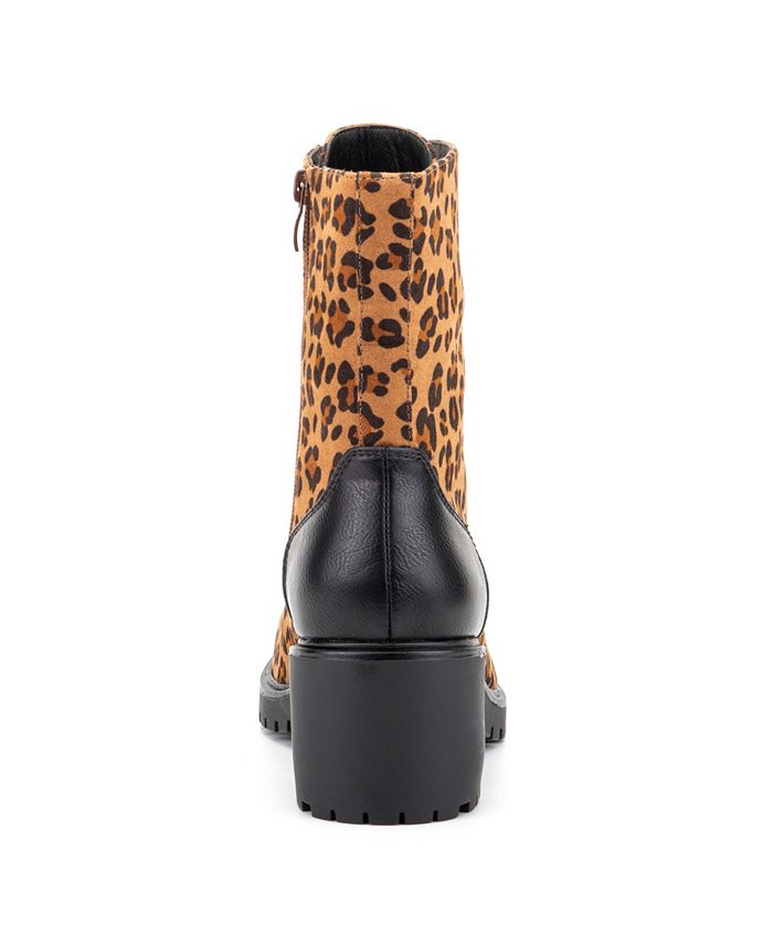 Olivia Miller 'Joyride' Lug Sole Combat Boots - Macy's