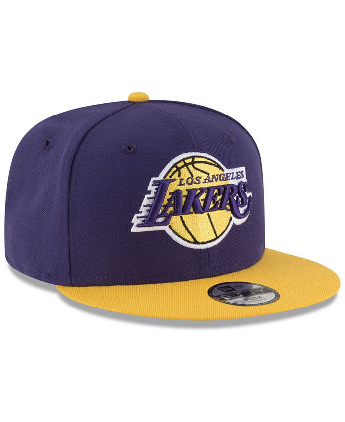 New Era Boys' Los Angeles Lakers Basic 9FIFTY Snapback Cap - Macy's