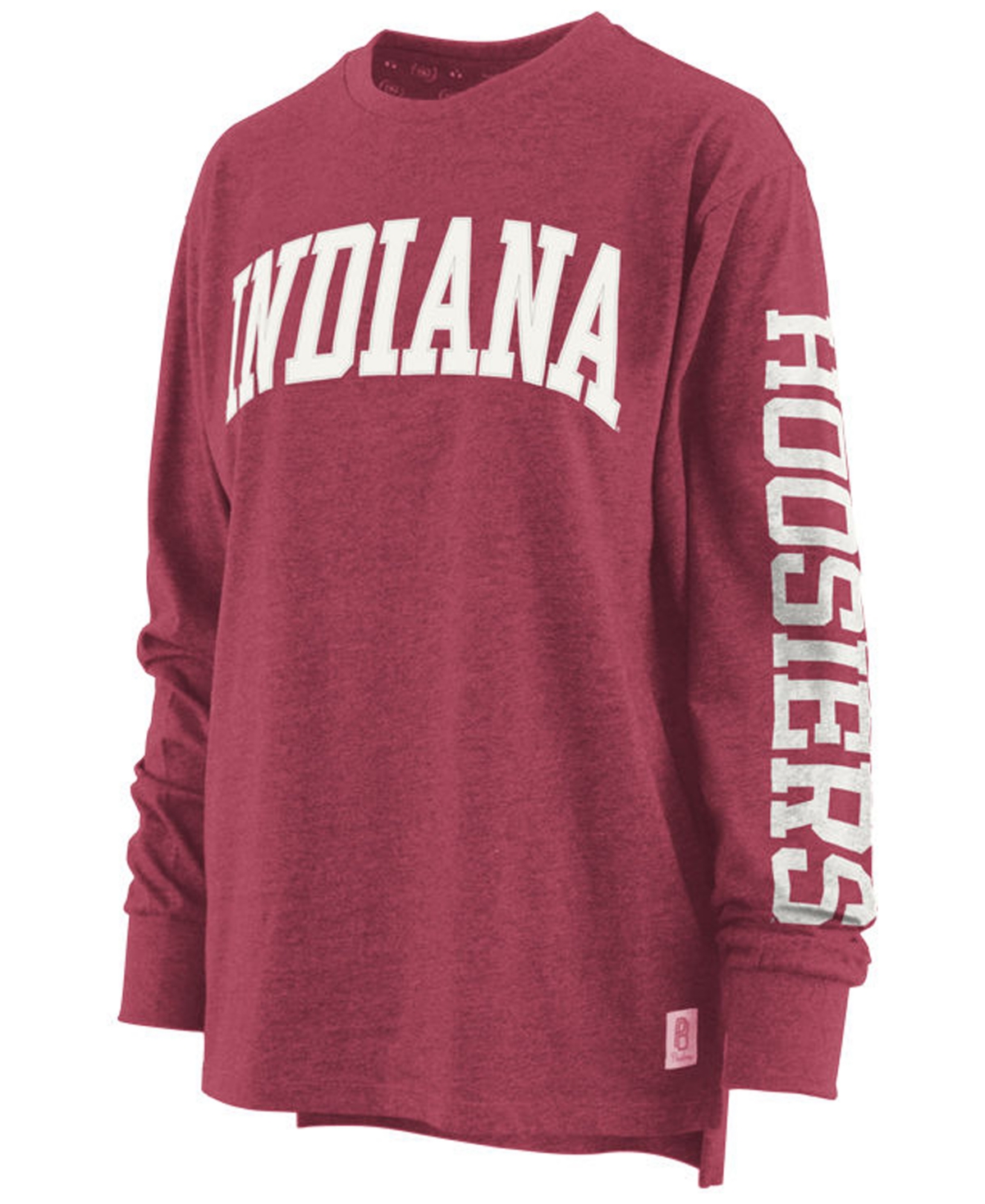 Royce Apparel Inc Women's Indiana Hoosiers Canyon Long Sleeve T-Shirt - Red