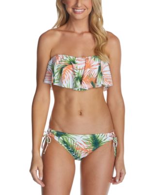 flounce top swimsuit