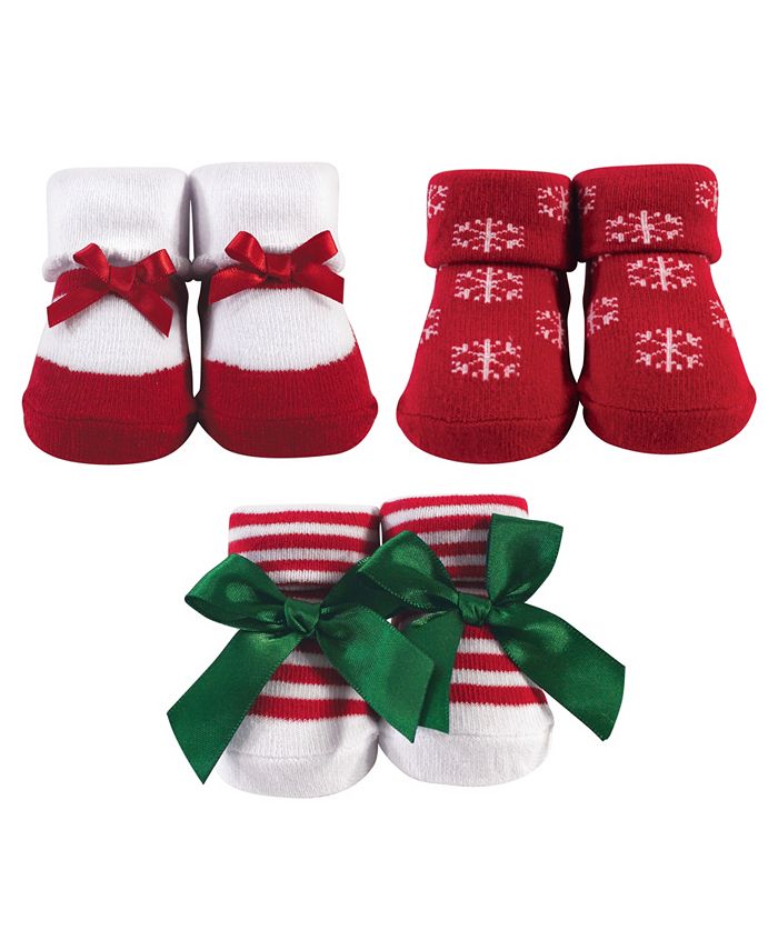 Hudson Baby Baby Girl Christmas Socks Gift Set Macy's