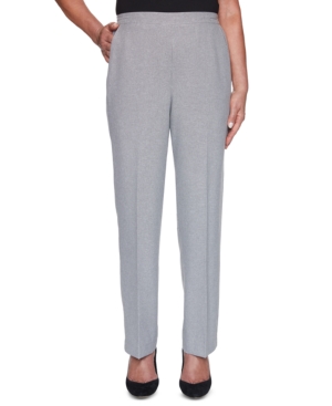 image of Alfred Dunner Riverside Drive Textured Pull-On Pants