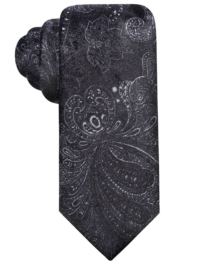Ryan Seacrest Distinction Men's Lance Slim Paisley-Print Tie, Created ...