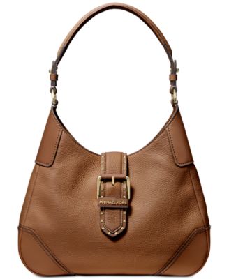 mk leather hobo