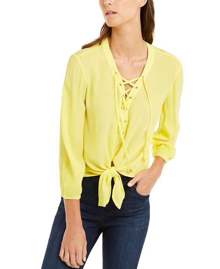Macy's tie shop front top