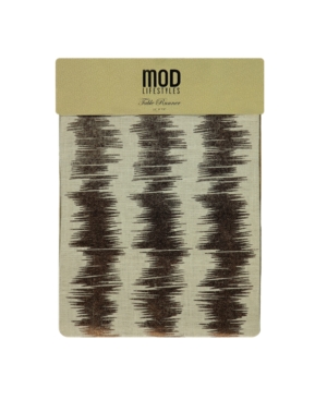 Mod Lifestyles Allover Metallic Print Cotton Table Runner