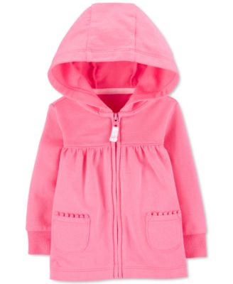 cotton french terry hoodie