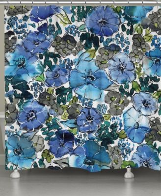 Laural Home - Eclectic Bloom Shower Curtain