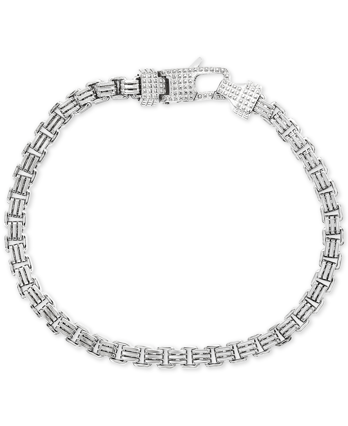 Effy Men's Box Link Chain Bracelet in Sterling Silver - Silver