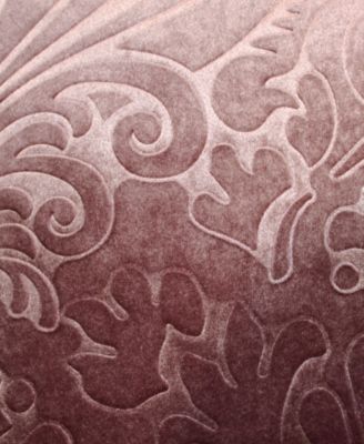 Embossed Velvet Decorative Pillow, 20" x 20"