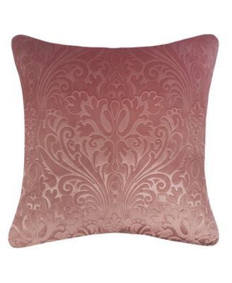 Embossed Velvet Decorative Pillow, 20" x 20"