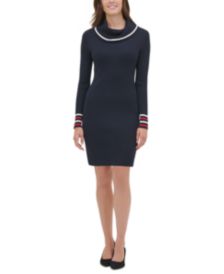 Cowlneck Sweater Dress