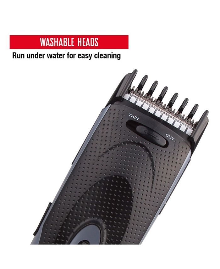 Barbasol 1400 Series Rechargeable Beard Trimmer and Hair Clipper Macy's