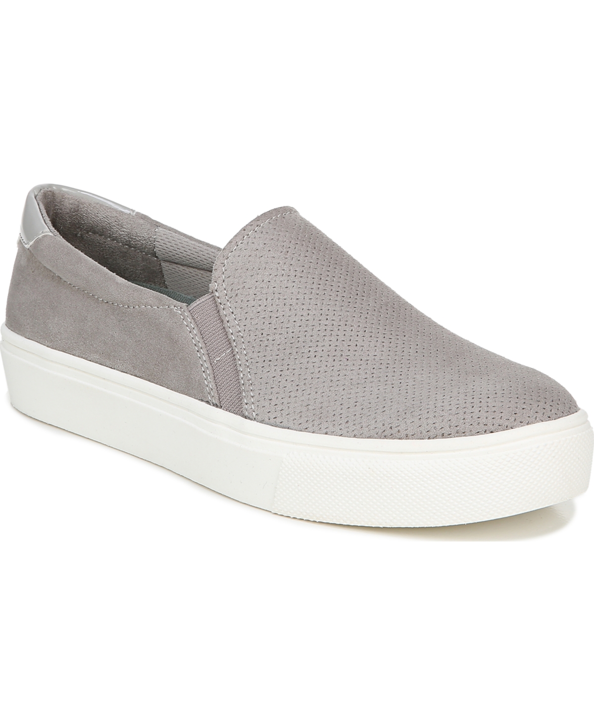 Dr. Scholl's Nova Slip-on Sneaker In Grey Microfiber