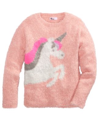 girls unicorn sweater