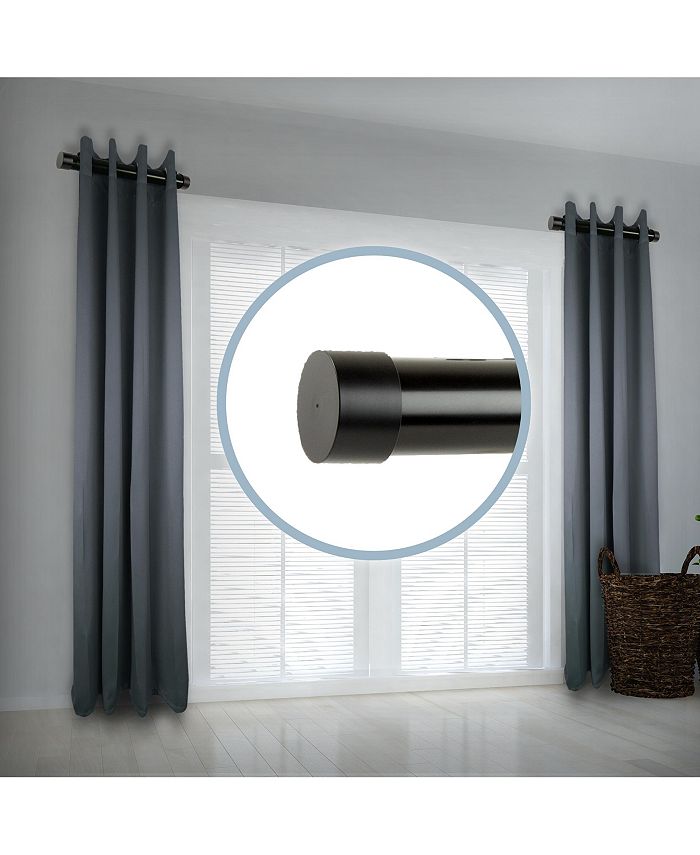 Rod Desyne - 1.5"  Side Curtain Rod 12-20 inch (Set of 2)