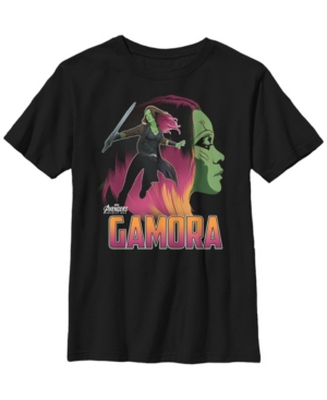 Fifth Sun Marvel Big Boys Infinity War Gamora Head Profile Short Sleeve T-Shirt