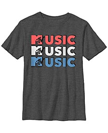 Mtv Big Boy's Music Music Music Short Sleeve T-Shirt