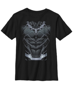 Fifth Sun Marvel Big Boy's Black Panther Classic Suit Costume Short Sleeve T-Shirt